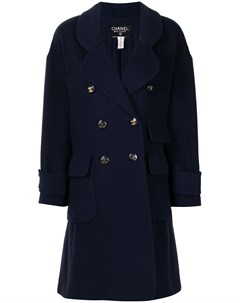 Двубортное пальто Chanel pre-owned
