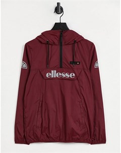 Бордовая куртка без застежки с логотипом Ion Ellesse