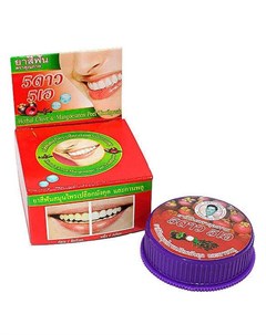 Травяная зубная паста с экстрактом Мангостина 25г 5 star cosmetic