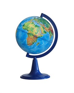 Глобус С физической картой Земли Глобусный мир