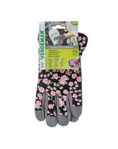 Перчатки садовые женские цветочные m Verdemax