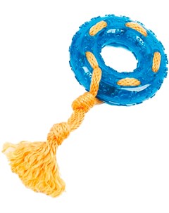 Игрушка для собак Durable Rope Silent кольцо с веревкой 24 см 1 шт Грызлик ам