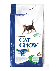 Сухой корм для кошек Special Care 3 в 1 15 кг Cat chow