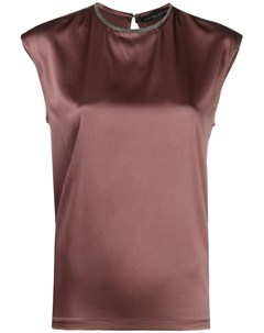 Блузка с объемными плечами Fabiana filippi