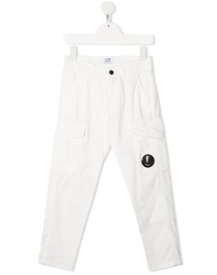 Прямые брюки с логотипом C.p. company kids