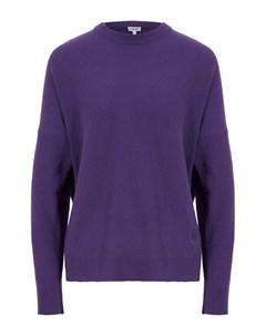 Фиолетовый свитер из кашемира Loewe