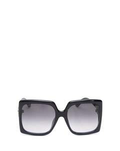 Солнцезащитные очки в черной квадратной оправе Gucci