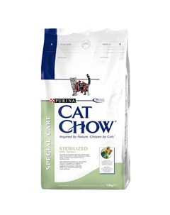Сухой корм для кошек Special Care Sterilized 1 5 кг Cat chow