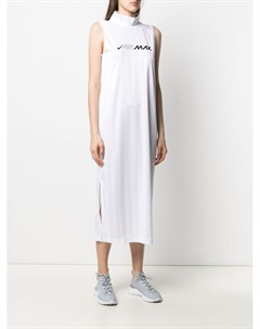 Платье с высоким воротником и логотипом Nike