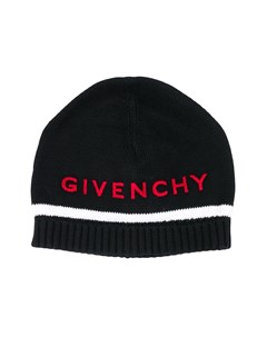Шапка бини с вышитым логотипом Givenchy kids