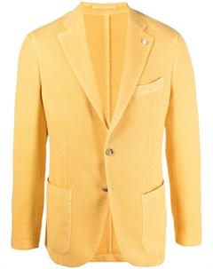 Однобортный пиджак Luigi bianchi mantova