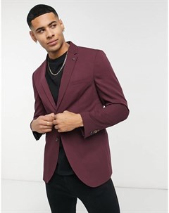 Бордовый пиджак Premium Jack & jones