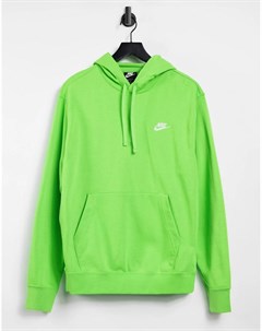 Зеленый худи Club Nike