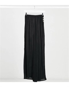 Эксклюзивные пляжные брюки черного цвета Esmee