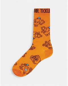 Носки с принтом Mr Tickle Asos design