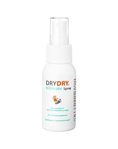 Драй Драй Intimate Spray дезодорант для интимного ухода спрей 50мл Dry dry