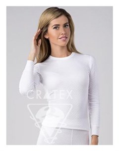 Женское термобелье с хитофайбером комплект цвет белый cratex Cratex