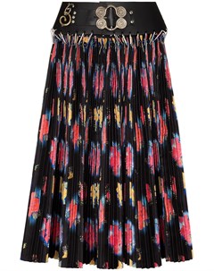 Плиссированная юбка миди с цветочным принтом Chopova lowena