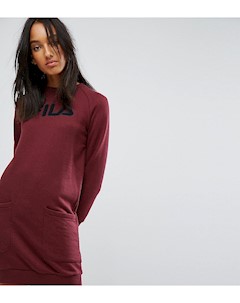 Платье джемпер в стиле оверсайз с логотипом и карманами Fila tall