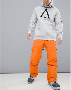 Оранжевые брюки для катания на сноуборде Tilt Wear colour