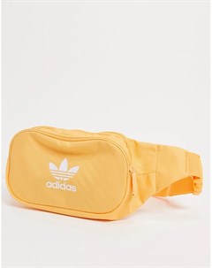 Оранжевая сумка кошелек на пояс essentials Adidas originals