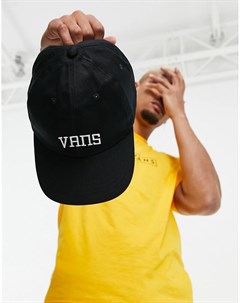 Черная кепка New Varsity Curved Bill Vans