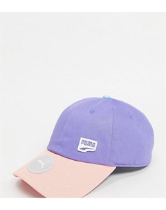Фиолетово розовая кепка Downtown Puma