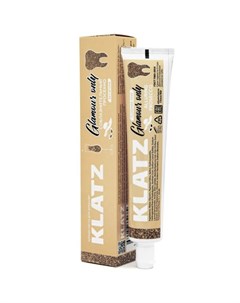GLAMOUR ONLY Зубная паста для девушек Соблазнительный просекко без фтора 75мл Klatz