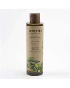 GREEN Шампунь для волос Мягкость и блеск Олива 250мл Ecolatier