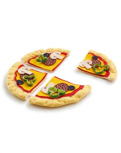 Игровой набор продуктов из фетра Пицца Foodboxtoys