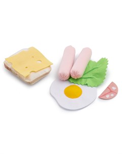 Игровой набор продуктов из фетра Завтрак Foodboxtoys