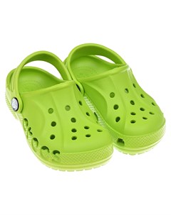 Зеленые классические сланцы детские Crocs