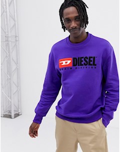 Фиолетовый свитшот S Crew Division Diesel
