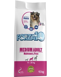 Dog Maintenance Adult Medium для взрослых собак средних пород с рыбой 15 15 кг Forza10
