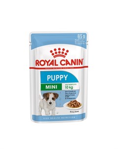 Mini Puppy Кусочки паштета в соусе для щенков мелких пород 85 гр Royal canin