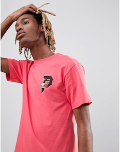 Розовая футболка с логотипом Primitive