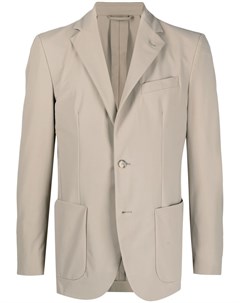 Однобортный пиджак с заостренными лацканами Traiano milano