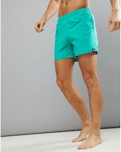 Зеленые шорты для плавания Adidas CV7113
