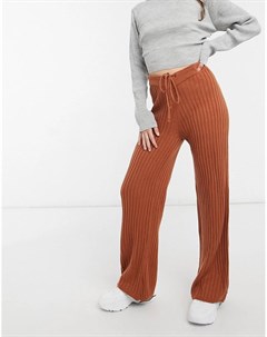 Трикотажные брюки темно оранжевого цвета hendrix Sndys