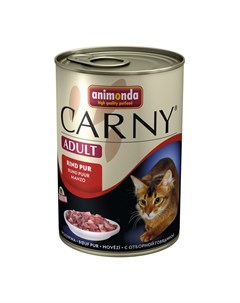 Влажный корм для кошек Carny Adult Pure Beef 0 4 кг Animonda