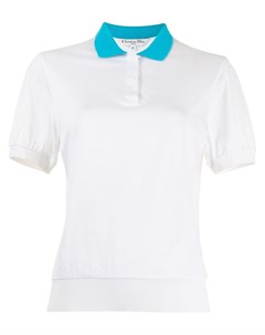 Рубашка поло pre owned с вышитым логотипом Christian dior
