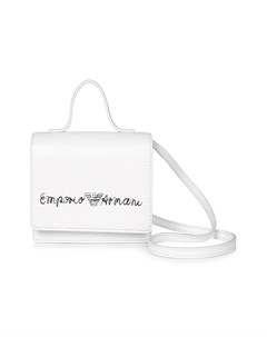 Сумка на плечо с логотипом Emporio armani kids