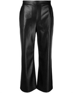 Укороченные брюки из искусственной кожи Boss hugo boss