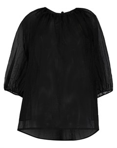 Прозрачная блузка с жатым эффектом Uma wang
