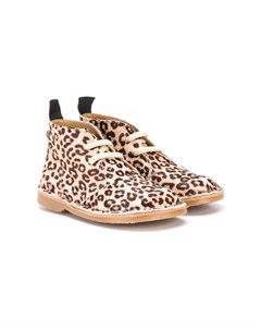 Ботинки с леопардовым принтом Douuod kids