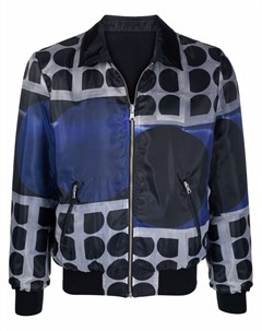 Куртка на молнии с геометричным принтом Limitato