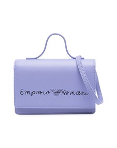 Сумка на плечо с логотипом Emporio armani kids
