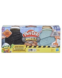 Набор массы для лепки Wheels черный Play-doh