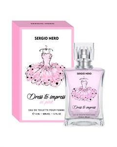 Dress To Impress In Pink Sergio nero
