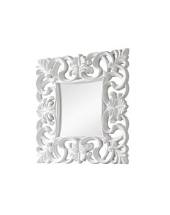 Зеркало белый 100x100x9 см Dupen